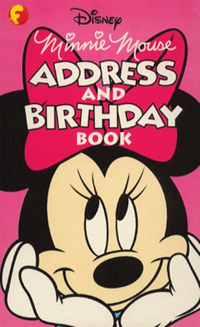 Minnie Mouse Addresses and Birthdays Book