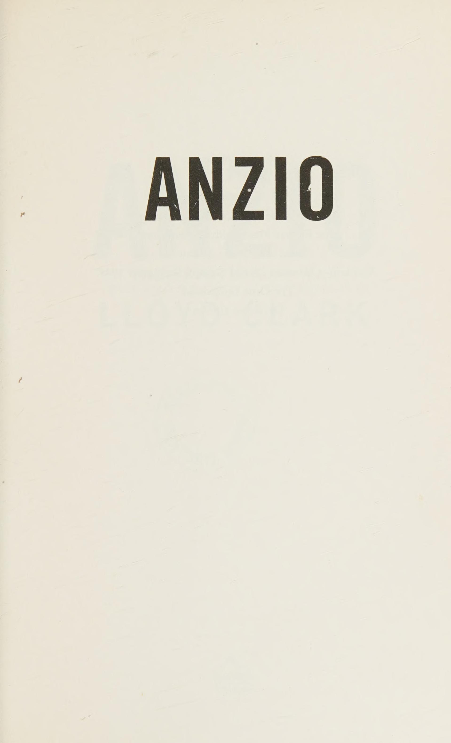 Anzio the Friction of War Italy & the Battle for Rome 1944