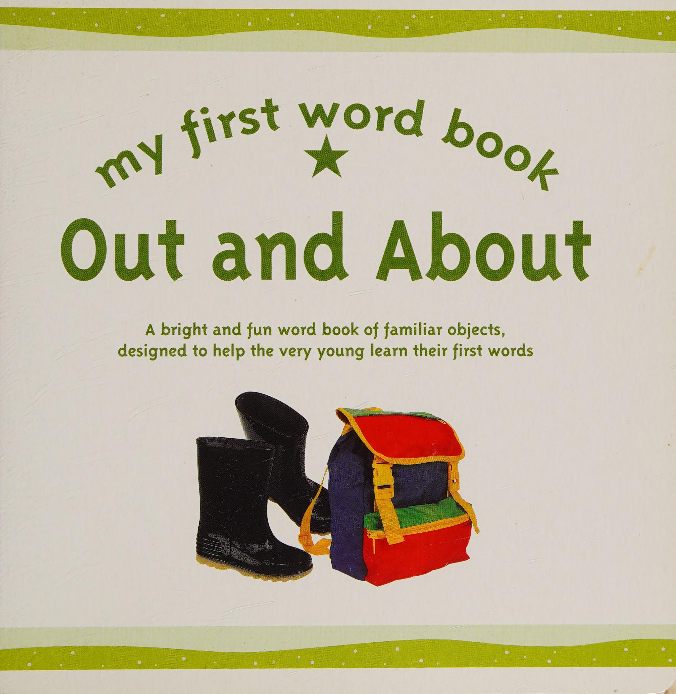 My First Word Book Out & About