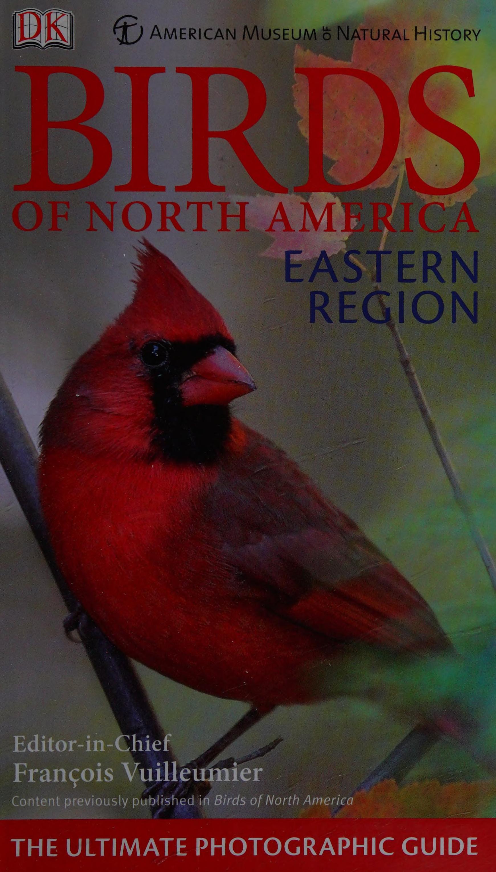 American Museum of Natural History Birds of North America Eastern Region