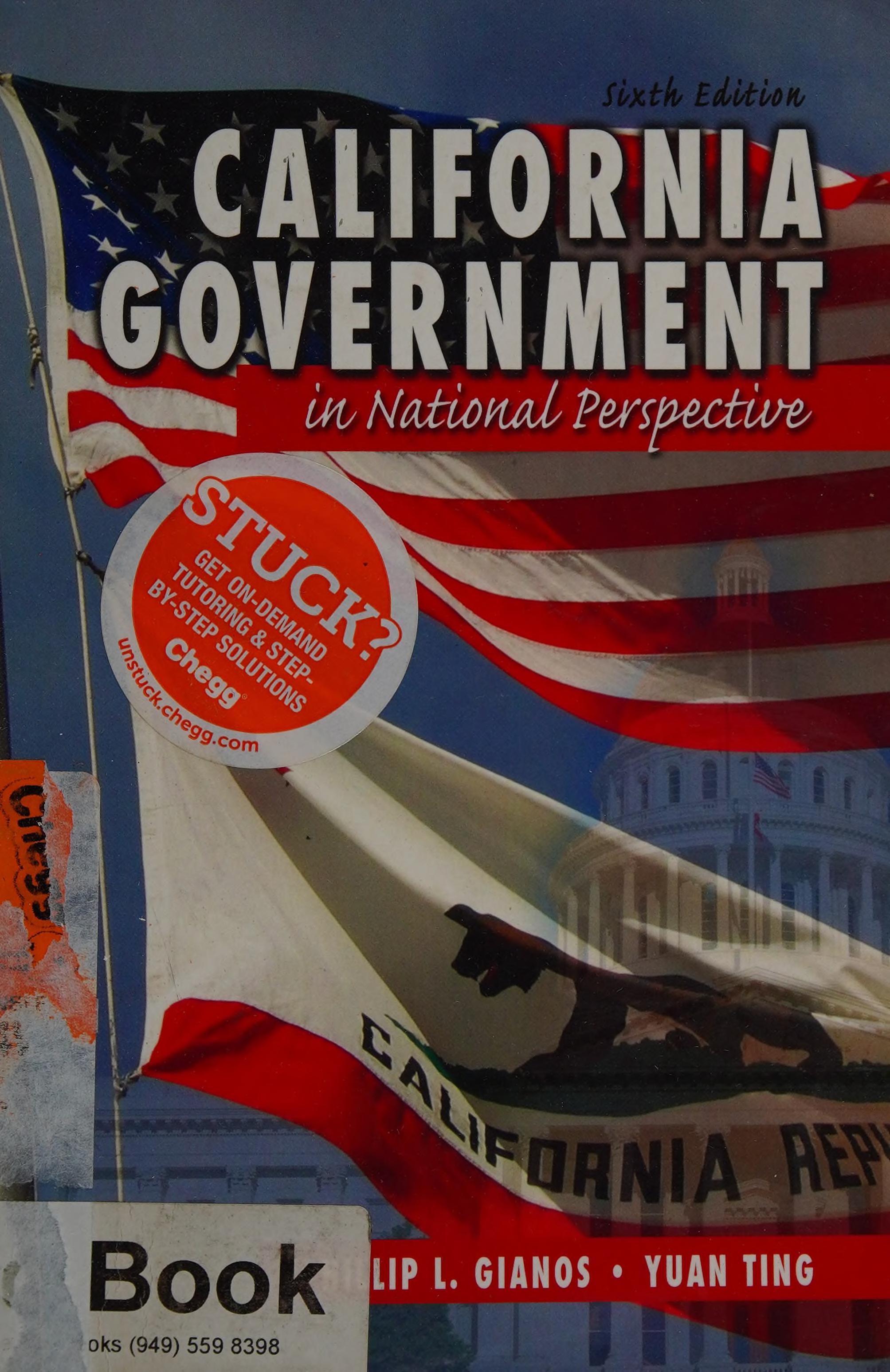 California Government In National Perspective