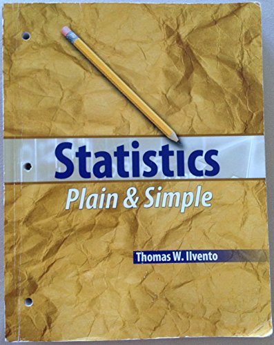 Statistics Plain and Simple