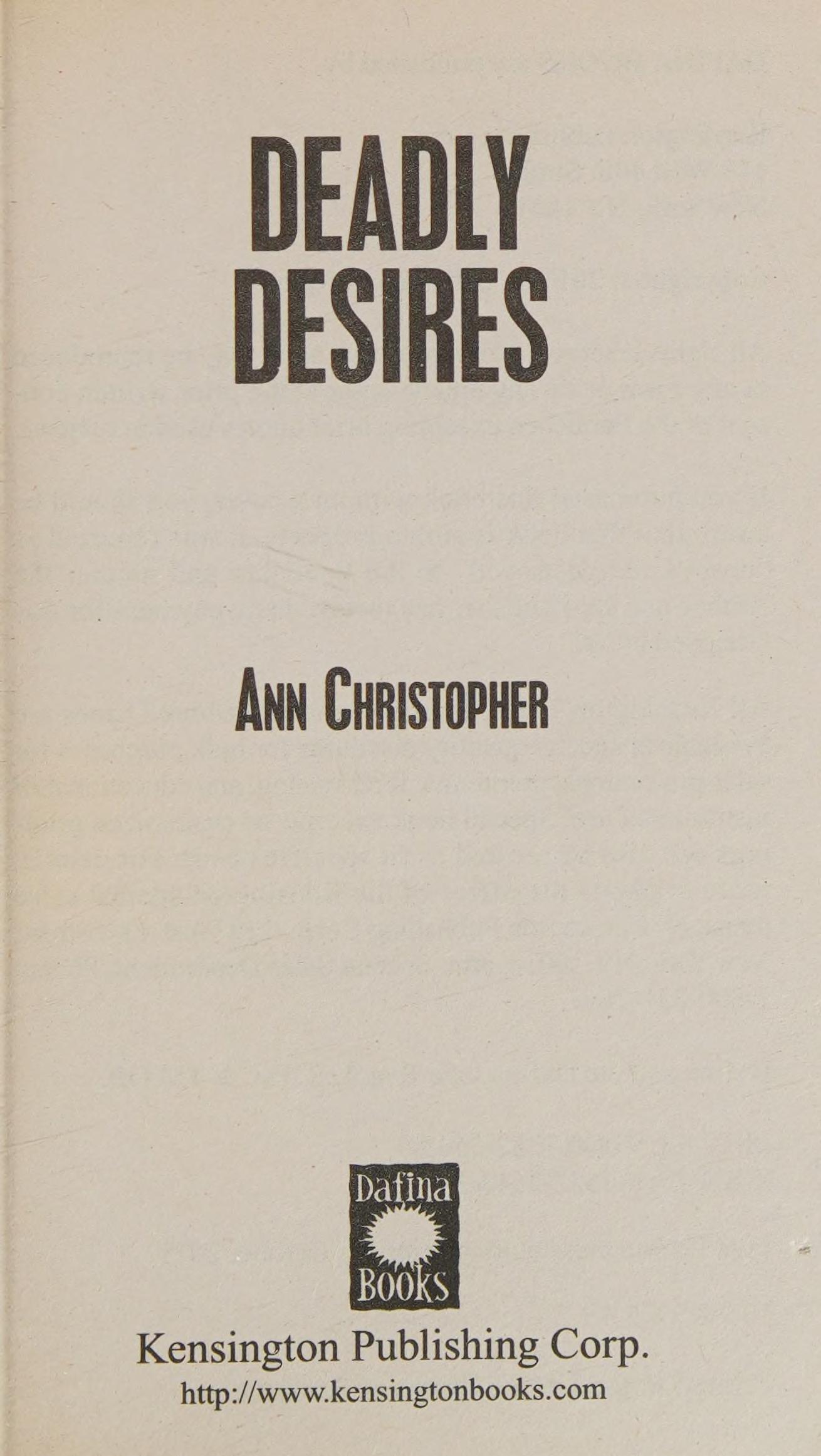 Deadly Desires