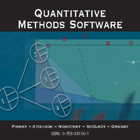 Quantitative Methods Software