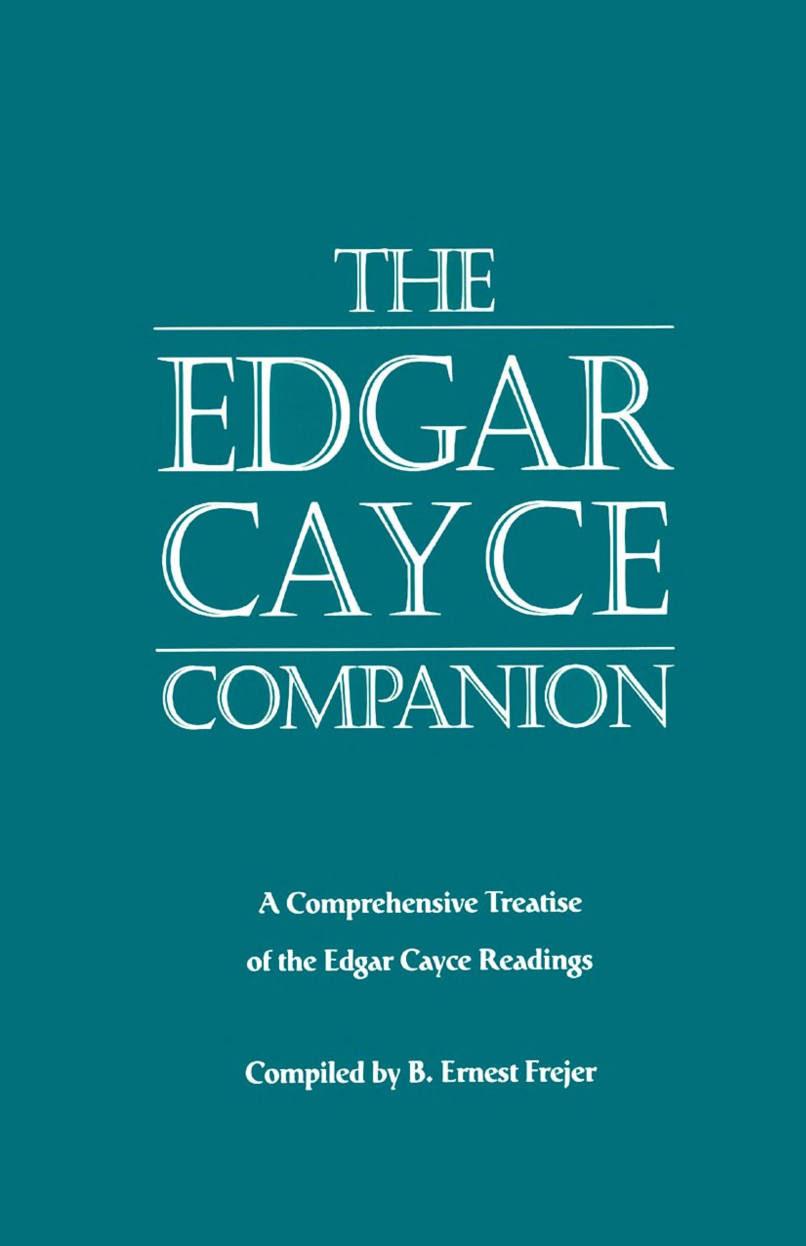 The Edgar Cayce Companion