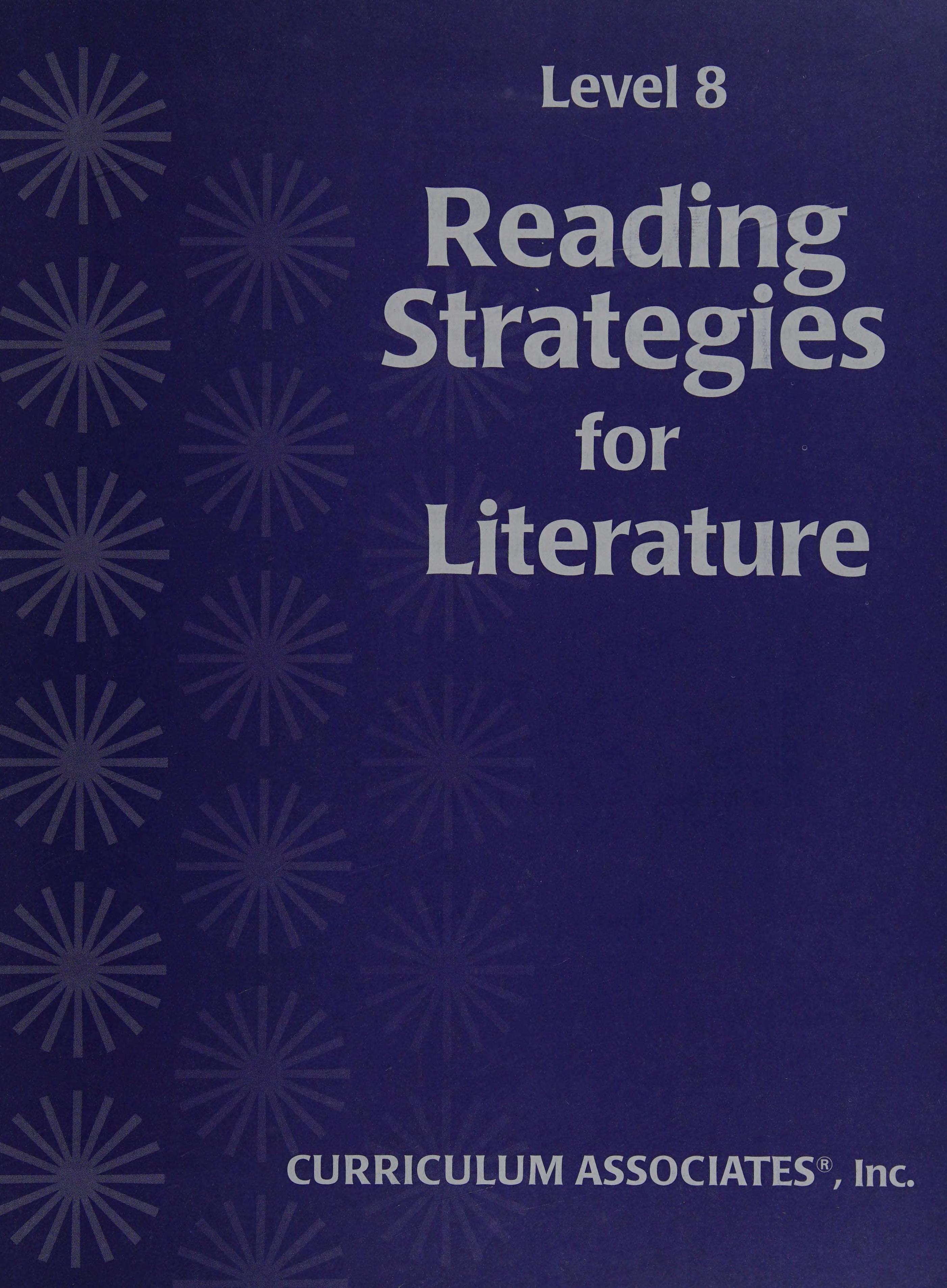 Reading Strategies for Literature