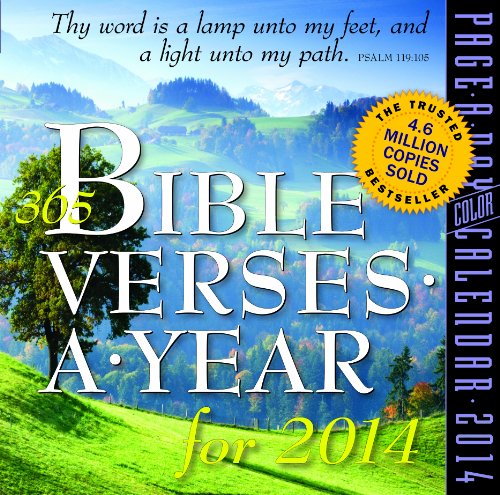 365 Bible Verses a Year 2014 Page-a-Day Calendar