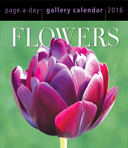 Flowers Page-a-Day Gallery Calendar 2016