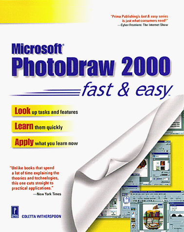 PhotoDraw 2000 Fast & Easy