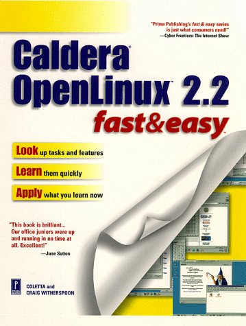 Caldera Openlinux 2.2 Fast & Easy