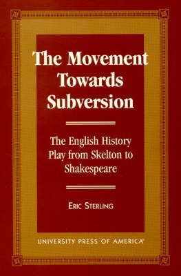 The Movement Towards Subversion