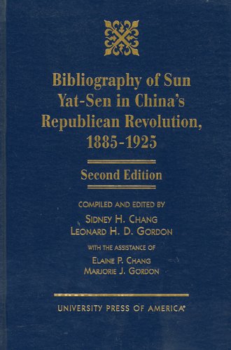 Bibliography of Sun Yat-Sen