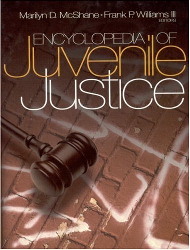 Encyclopedia Of Juvenile Justice