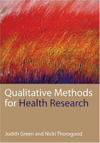 Qualitative Methods for Health Research