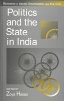 Politics and the State in India Readings in Indian Government and Politics series