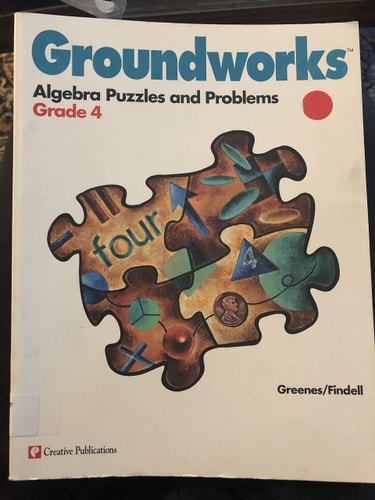 Algebra Puzzles and Problems Grade 4