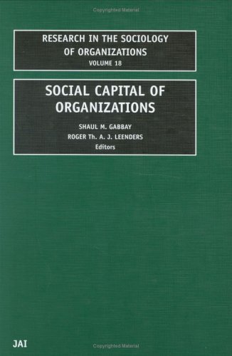 Social Capital in Organizations