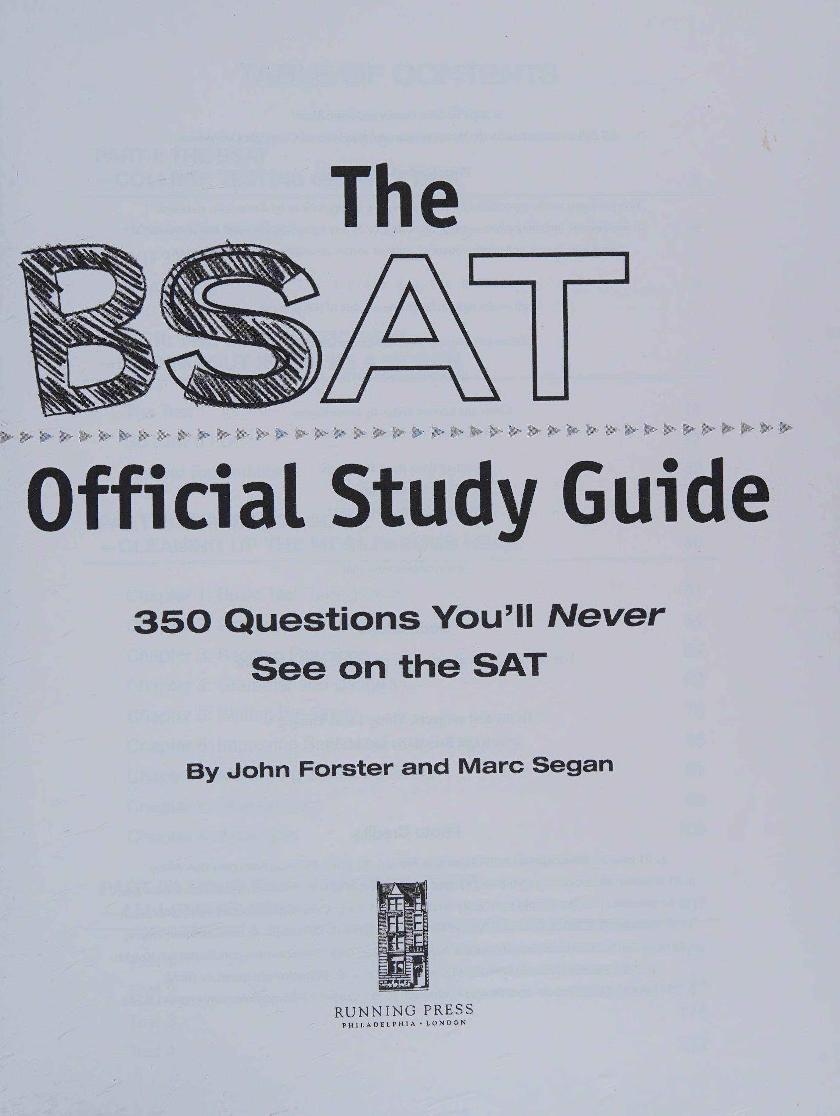 The BSAT Official Study Guide