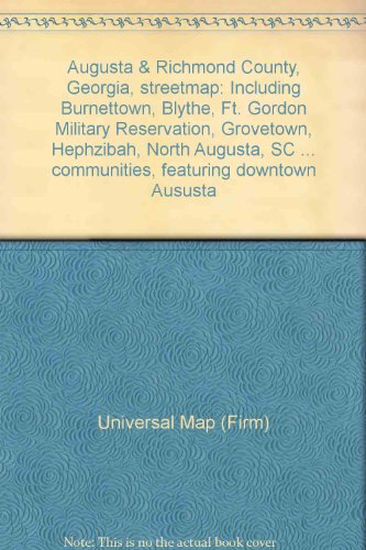 Augusta & Richmond County, Georgia, Streetmap