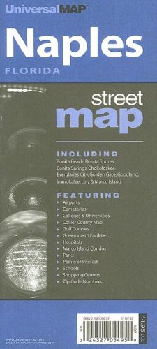Naples Florida Street Map (Universal Maps)