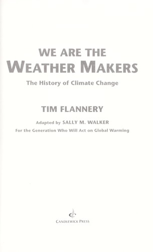 We are the weather makers