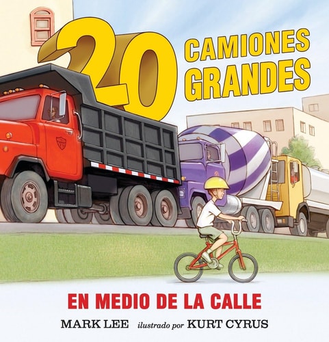 Veinte Camiones Grandes En Medio de la Calle