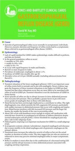 Gastroesophageal Reflux Disease GERD