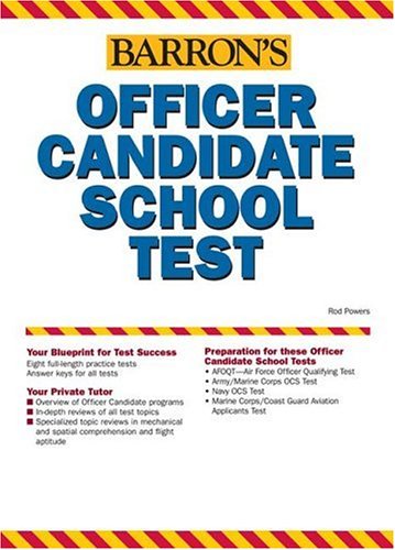 Barron'S Officer Candidate School Test