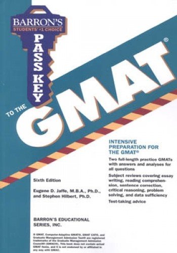 Barron s students 1 choice pass key to the GMAT Graduate Management Admission Test