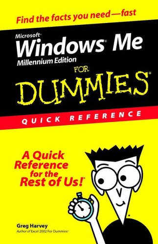 Microsoft Windows Me for Dummies Quick Reference