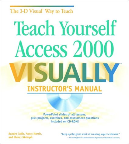 Teach Yourself Access 2000 Visually