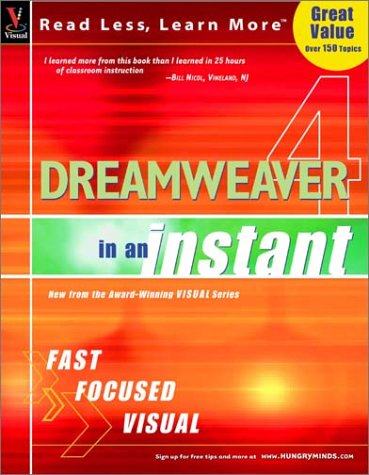 Dreamweaver 4 In An Instant