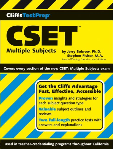 CliffsTestPrep CSET multiple subjects
