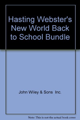 Hasting Webster's New World Back to School Bundle