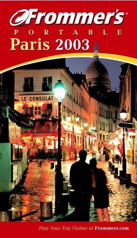 Frommer'S Portable Paris 2003