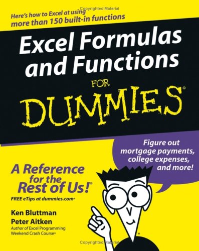 Excel Formulas And Functions For Dummies