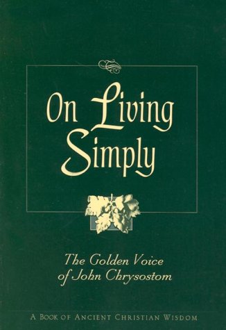 On Living Simply