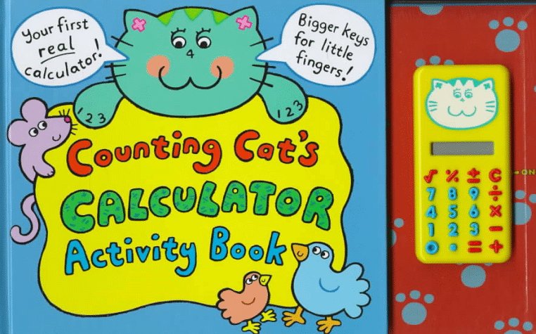 Counting Cats Calculator Activity Book