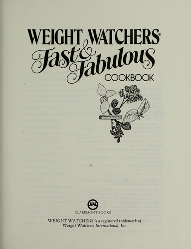 Fast & Fabulous Cookbook