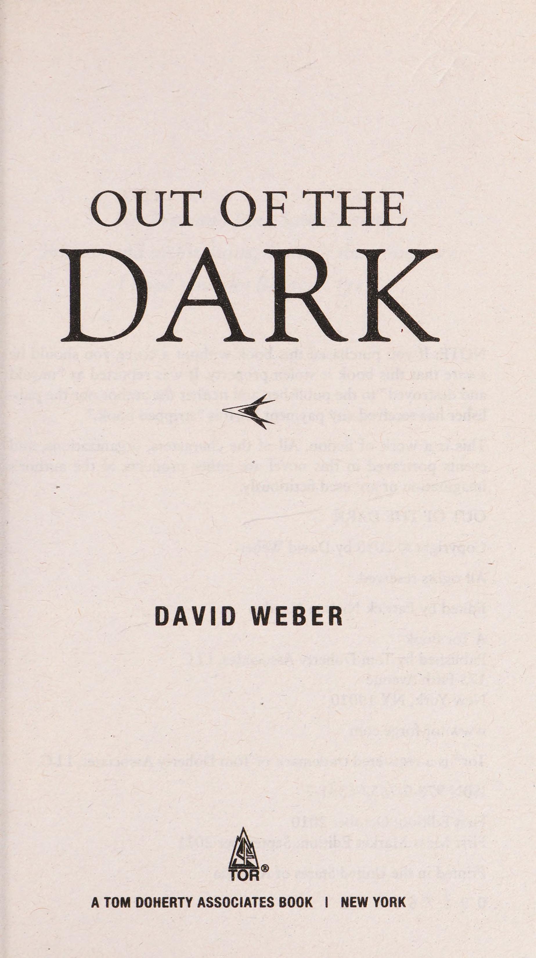 Out of the Dark