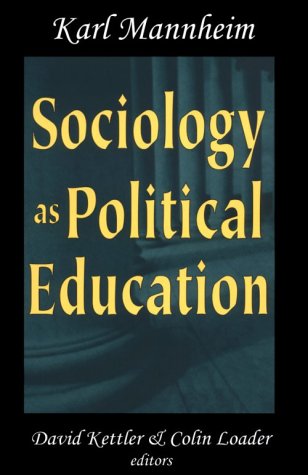Sociology as Political Education