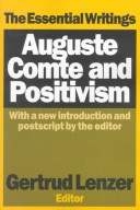 Auguste Comte and Positivism