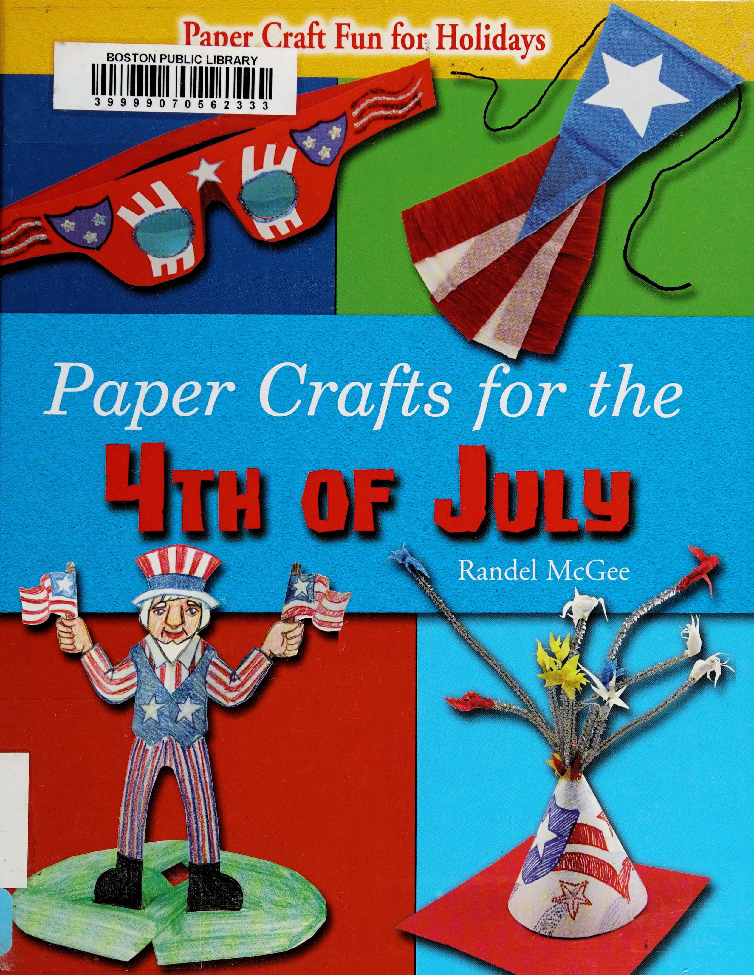 Paper Crafts for the 4th of July