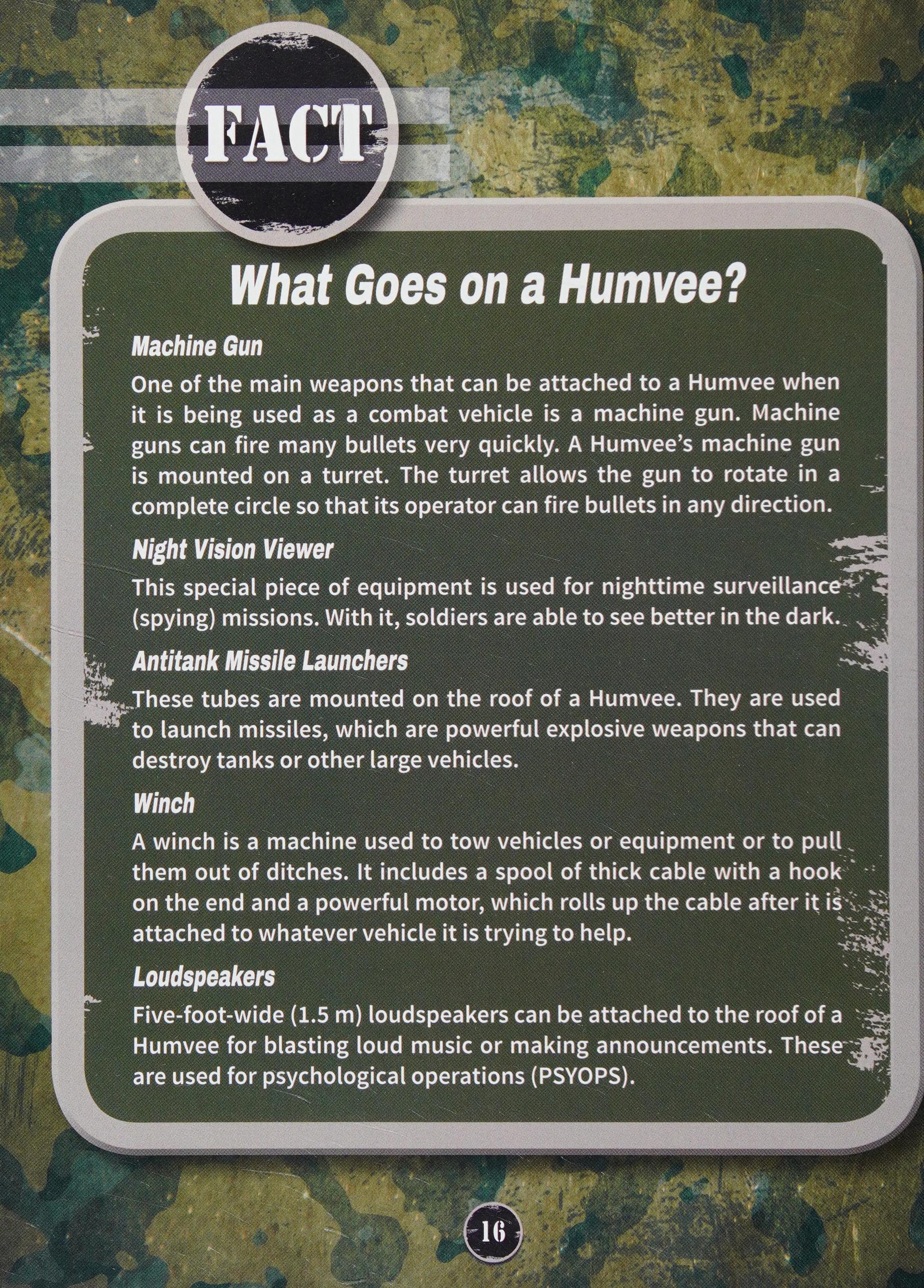 Military Humvees