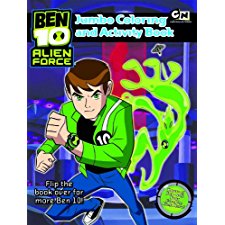 Ben 10 Jumbo Coloring and Activity Book