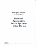 Automotive Brakes System Video Set 1 Tapes 1 4