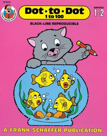 Dot-to-Dot 1 to 100, Grades 1 To 2