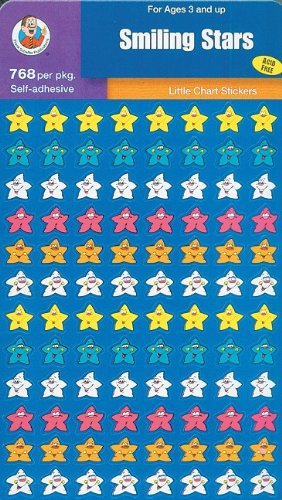 Smiling Stars Little Chart Stickers