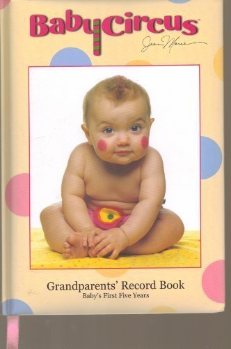 Baby's First Five Years Grandparent's Record Book Sitting Baby