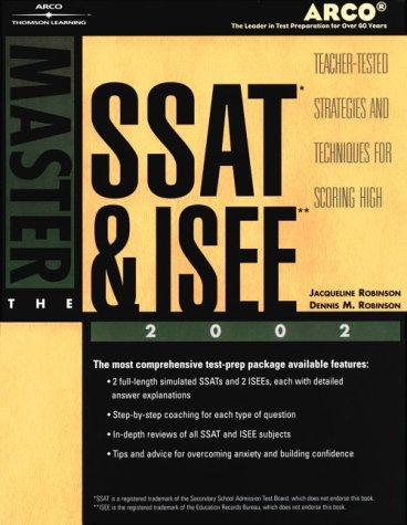Master the Ssat/Isee, 2002/E